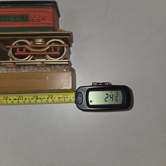 Vintage Replica 1863 Philadelphia Train Model 24"x9" Decorative Display Piece - Picture 4 of 7